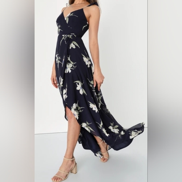 Lulus Dresses & Skirts - NWT All Mine High-Low Wrap Dress